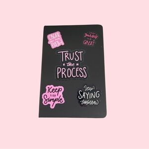 Trust the Process Journal |Motivational Notebook | Affirmation Self Care Diary